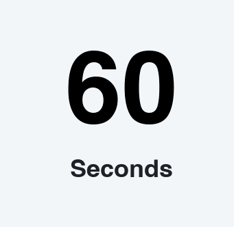 1 minute countdown timer GIF